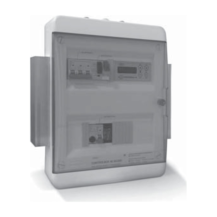 CONTROLBOX M3 E-6.4S-RV-3.0 (для 1 и 2 фазных нагревателей, для регулировки cкорости 1 фазных двигателей до 3A) модуль-шкаф автоматики вентиляции
