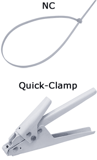 Монтажные хомуты NC и клещи Quick-Clamp