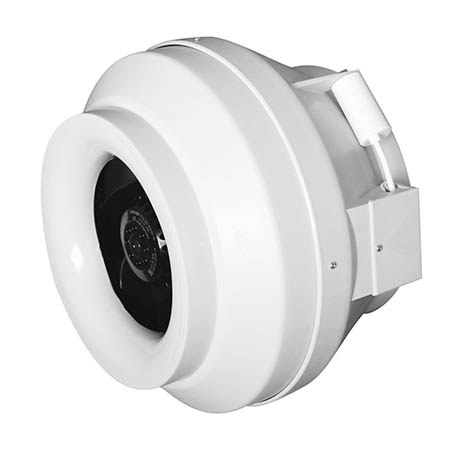 Вентилятор Ванвент ВКВ-125 PК канальный пластиковый для круглых воздуховодов (350 м³/ч)