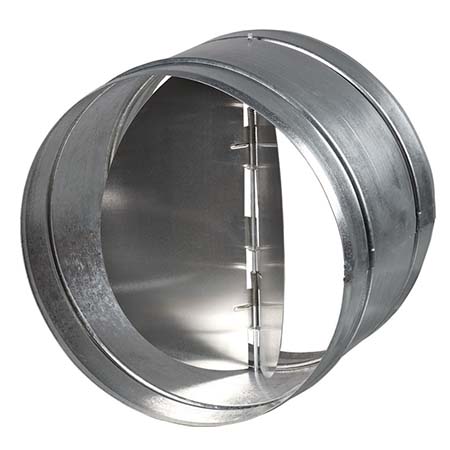 Обратный клапан Ø400 оцинк. сталь