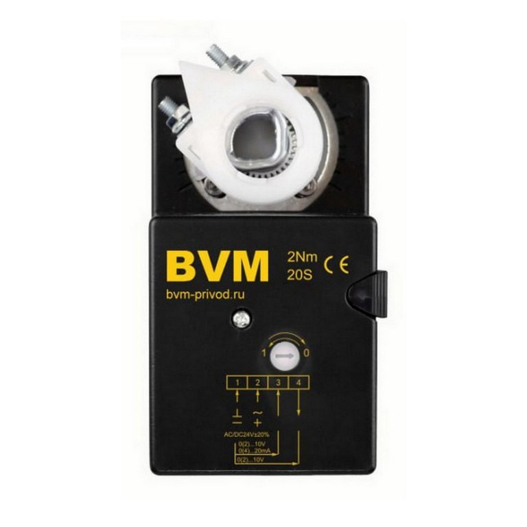 Электропривод BVM TM24-SR-2 для воздушных клапанов