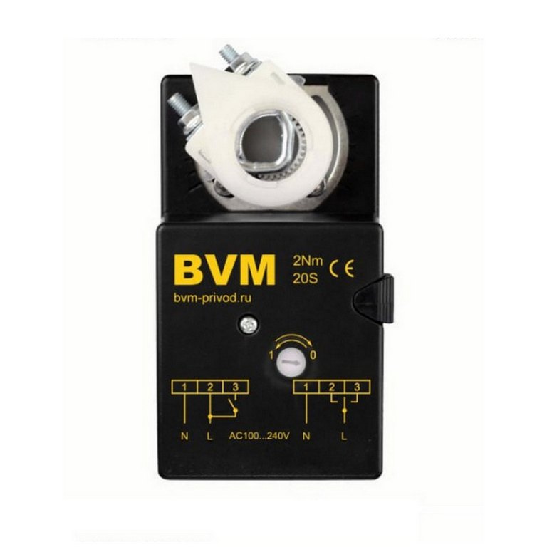 Электропривод BVM TM230-2 для воздушных клапанов