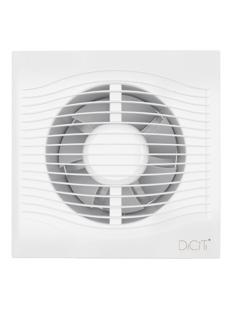 Вентилятор накладной SLIM, обратный клапан, MR, D125, DICITI