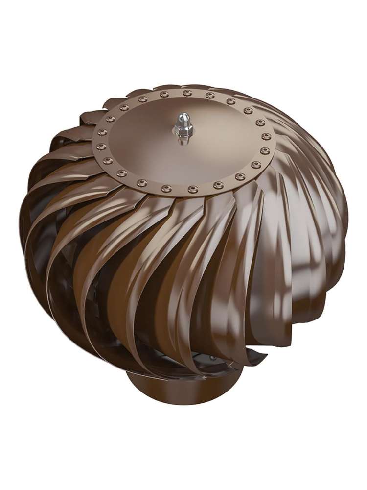 Турбодефлектор ТД фланец D100 окрашенная сталь RAL 8017 ERA STREETLINE