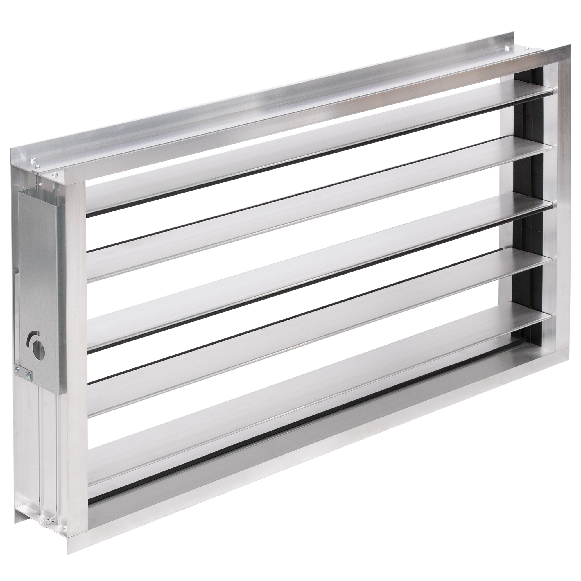 Клапан воздушный SHUFT DRr 400х250 с подставкой под электропривод
