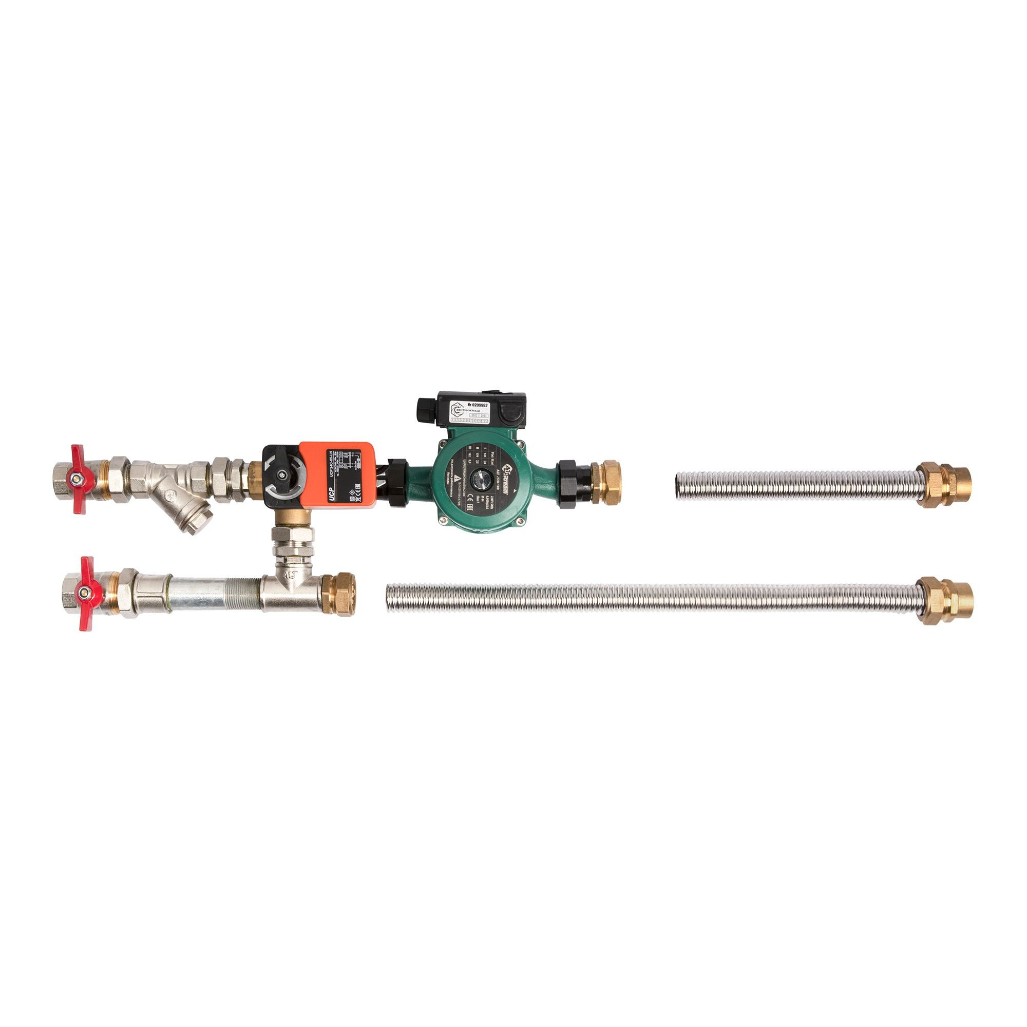 Узел смесительный для фанкойла SHUFT MST 25-6.0-220-F4