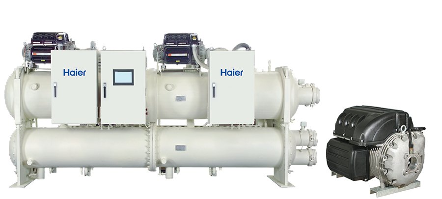 Чиллер с турбокомпрессором Haier CCWP1400MTN0605E1 с водяным охлаждением Чиллер с турбокомпрессором Haier CCWP1400MTN0605E1 с водяным охлаждением