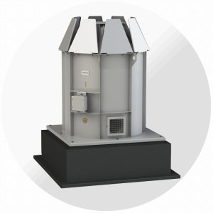 Вентилятор дымоудаления ВОФ-ДУ №10, Ø1000 мм