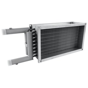 Водяной нагреватель для прямоугольных каналов ZILON ZWS 400x200-3