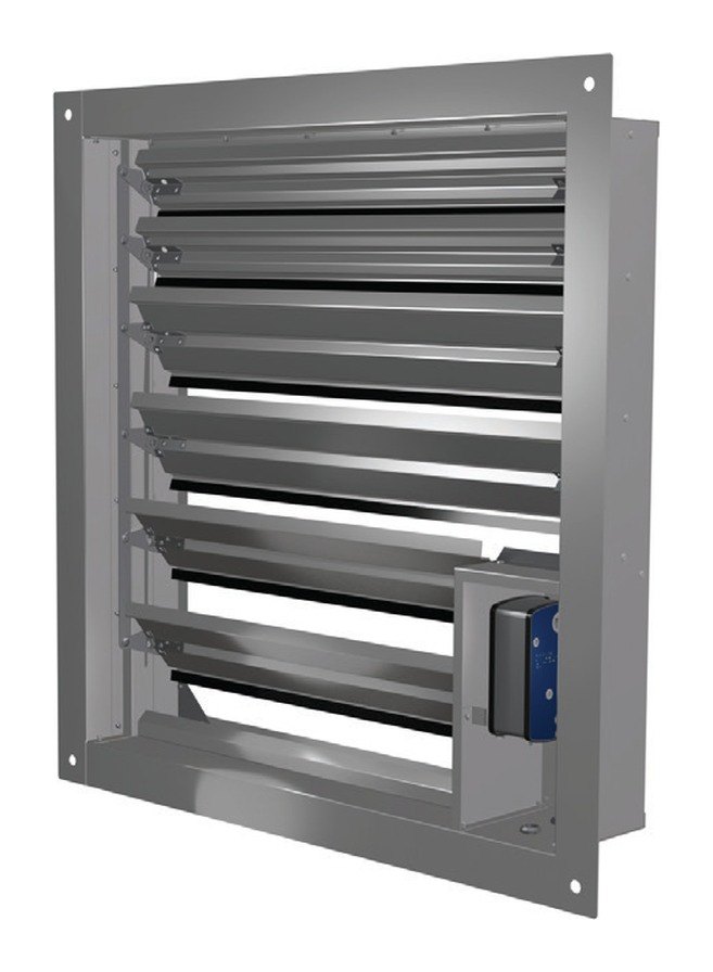 Клапан дымоудаления ДМУ-МС 500×1000 многостворчатый