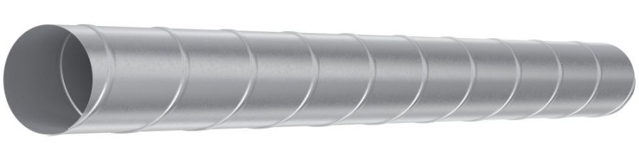 Воздуховод DG D160 L1,25м оцинкованная сталь ERA PRO